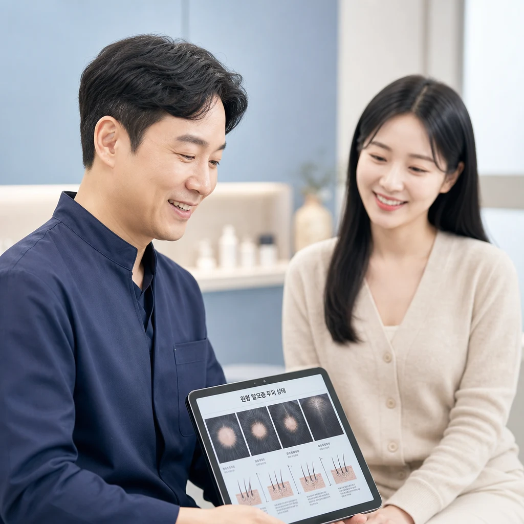 부평 원형탈모 이미지 1