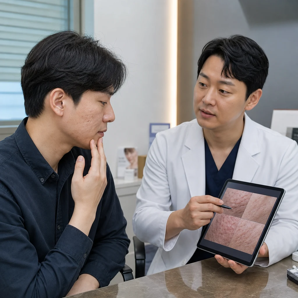 인천여드름흉터 치료 전 흉터 유형을 구분하는 이유 1